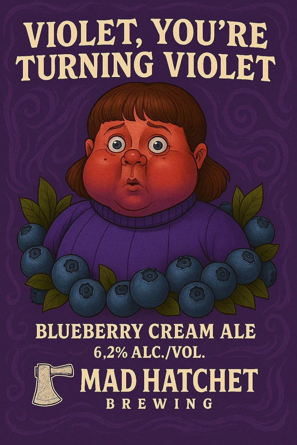 Violet, You’re Turning Violet